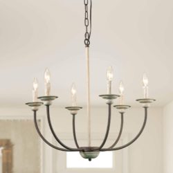 Antique French Chandelier 6 Light